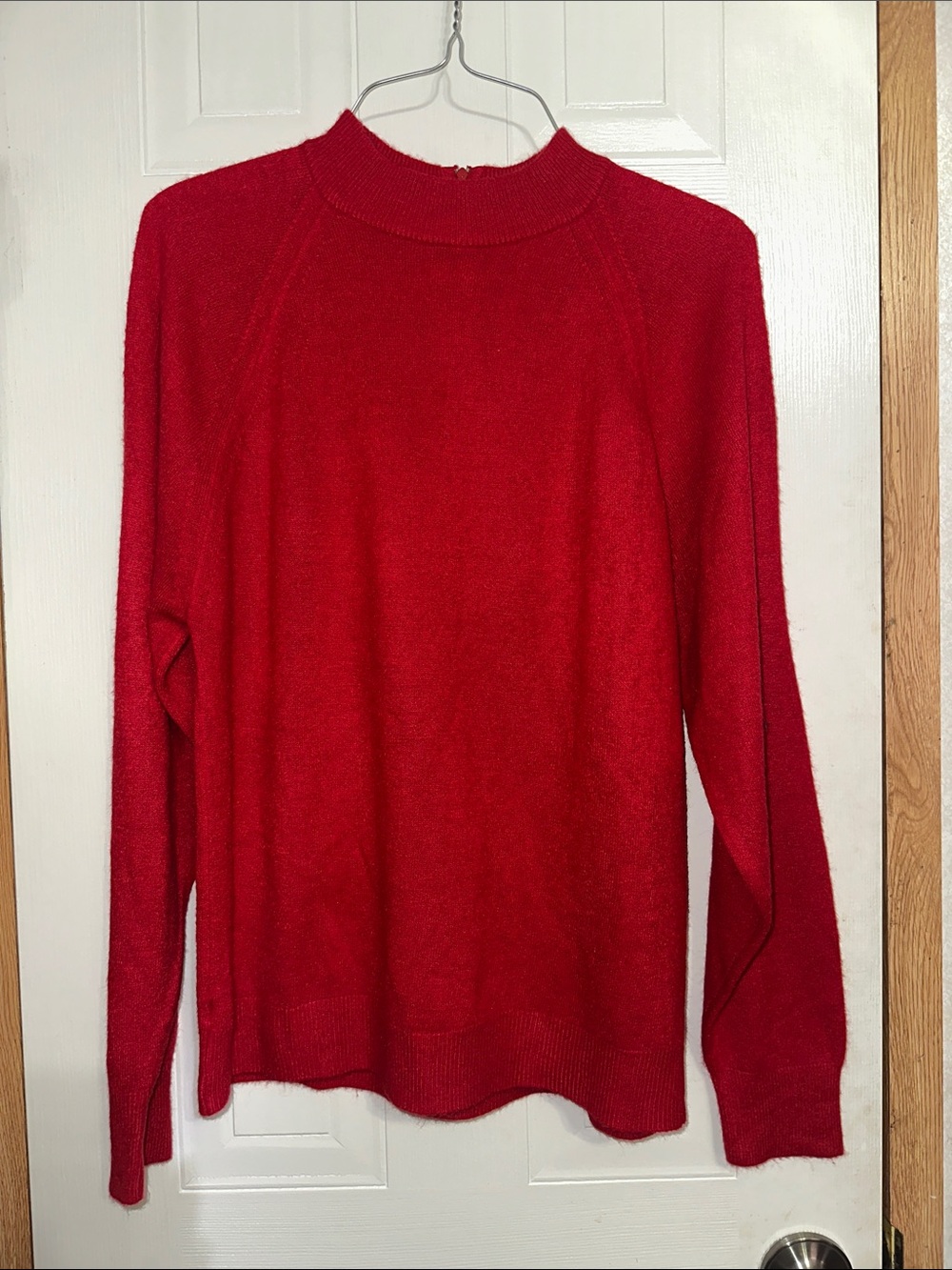 Classic Red Crewneck Sweater